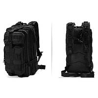 Военный тактический рюкзак Assault35L Черный Oxford 600D 48см х 26см х AmmuNation