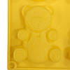 Силіконова форма Profsil Ведмедики Барні 6 в 1 жовта, фото 7