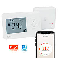 SET Q7 smart WiFi беспроводной терморегулятор для газового котла (APP Tuya Smart, Smart Life).