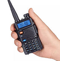 Портативная рация Baofeng UV-5R + гарнитура «D-s»