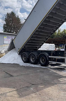 Сіль технічна для доріг навал з доставкою від 24т.