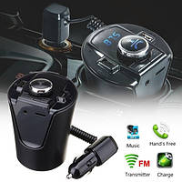 Автомобильный FM трансмиттер модулятор H26+ВТ с Bluetooth MP3 «D-s»