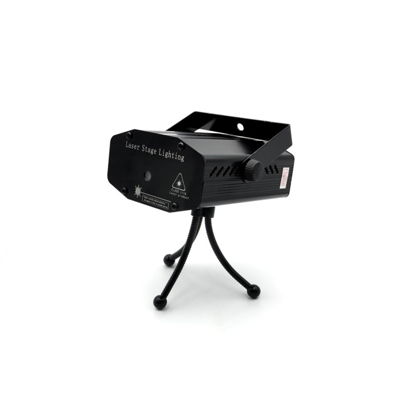 Лазерный проектор стробоскоп диско лазер UKC HJ06 6 в 1 c триногой AmmuNation - фото 2 - id-p1982083217