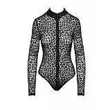 Боді сексуальне з леопардовим принтом S F287 Noir Handmade, фото 5