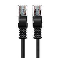 Патчкорд, витая пара для интернета (LAN кабель) RJ45 CAT5 3 метра Black (6431) «D-s»