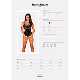 Мереживне боді з інтимним вирізом XS/S Donna Dream Obsessive, фото 6