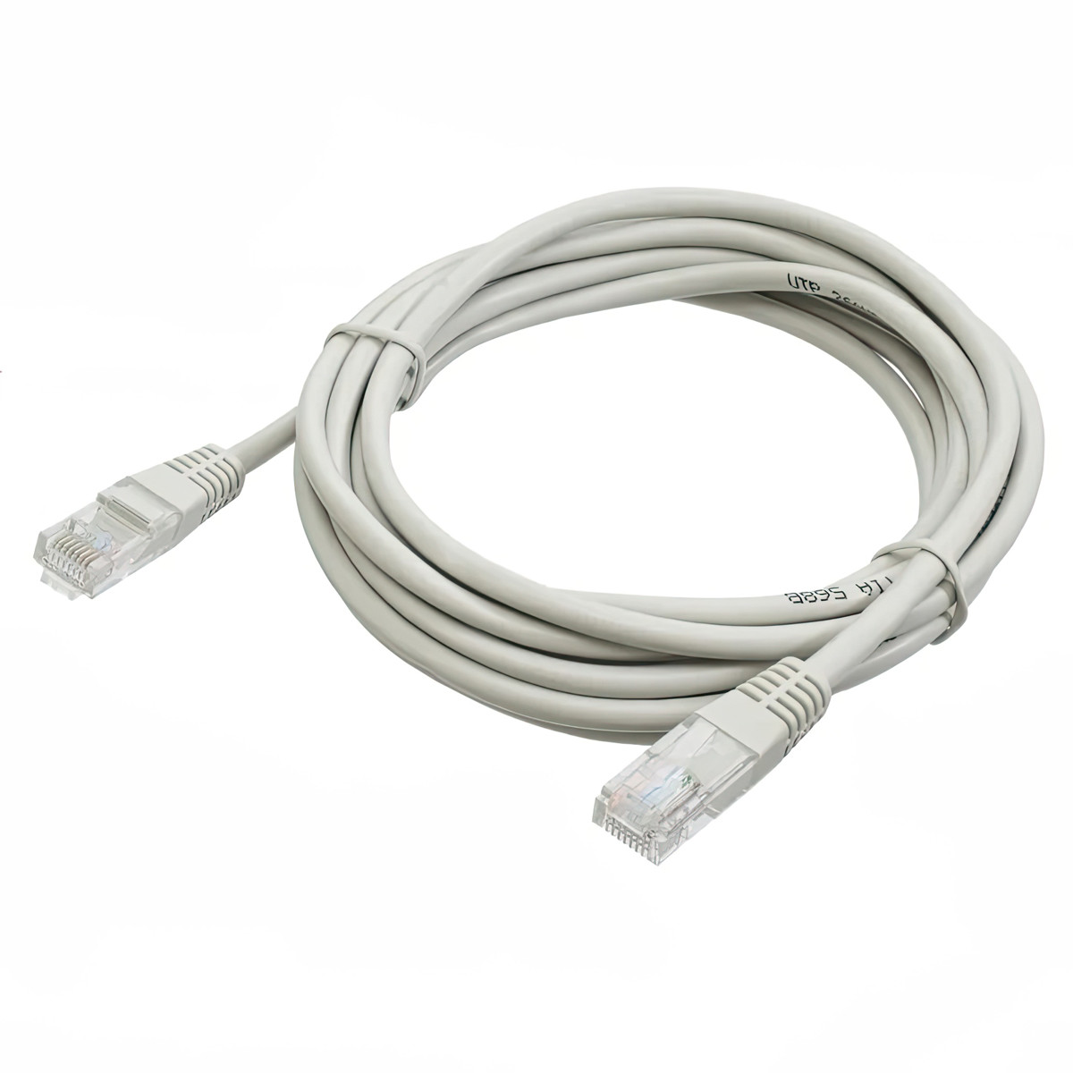 Дріт для інтернету "HX" RJ-45 Cat 5E 145 см Білий, мережевий кабель для інтернету LAN <unk> лан кабель «D-s»