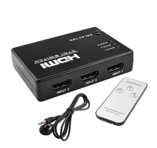 Dellta SY-301 устройство для переключения 3-х HDMI-портов с пультом AmmuNation - фото 3 - id-p1982095833