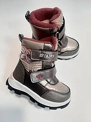 Черевики для дівчинки Bl&Kl 01205 Н бронза р.25,28