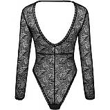 Сексуальне ажурне боді з рукавами Obsessive Merlys teddy M/L, фото 5