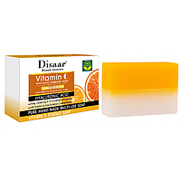 Мило отбеливающее Disaar Vitamin C Whitening Essence Soap, с витамином С, 100 г