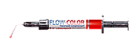 FLOW-COLOR (Флоу-Колор) текучий стоматологический композит, Красный, шприц 1 г, Arkona