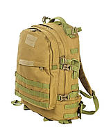 Тактический штурмовой рюкзак Eagle BL003 Койот (Песочный) «D-s»
