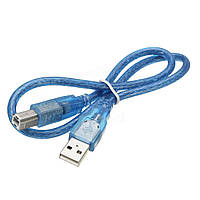 Кабель USB - AM/BM 1,5м с фильтром для принтера Blue (26119) «D-s»