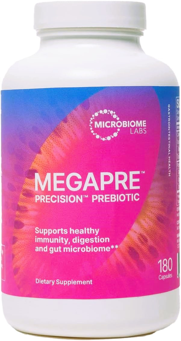 Microbiome Labs MegaPreBiotic / Мега ПреБіотик 180 капсул