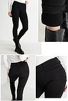 Джегінси, джинси з поясом на гумці зимові жіночі на флісі, є великі розміри BSZZ