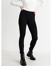 Джегінси, джинси з поясом на гумці зимові жіночі на флісі, є великі розміри BSZZ, фото 2