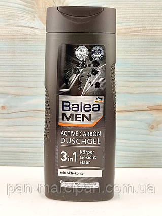 Гель для душу для чоловіків Balea Men Active Carbon 300 мл Німеччина