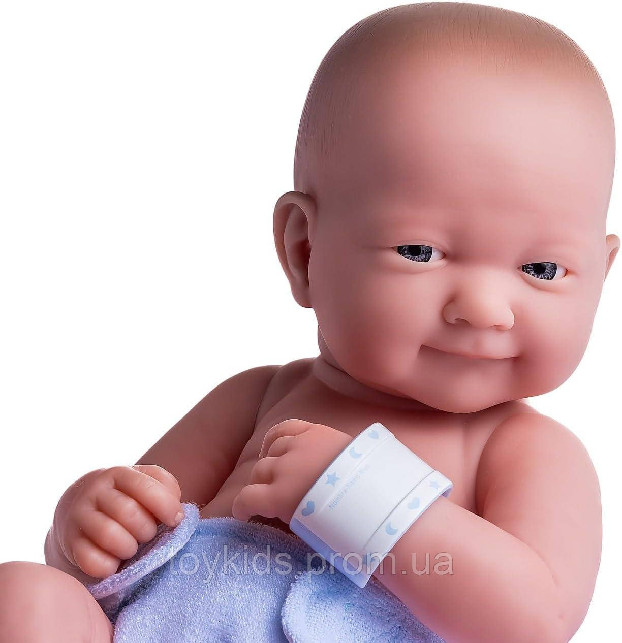 Реалистичный пупс с аксессуарами новорожденный мальчик Ньюборн JC Toys La Newborn Nursery 18551 - фото 5 - id-p1454829100
