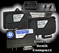 Блок управления ГБО Zenit AG Compact 4 цилиндра б.у. блок гбо AG Compact 4 б.у