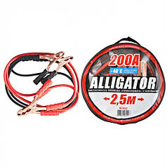 Пускові дроти 200А 2,5м "Alligator" (BC622) сумка