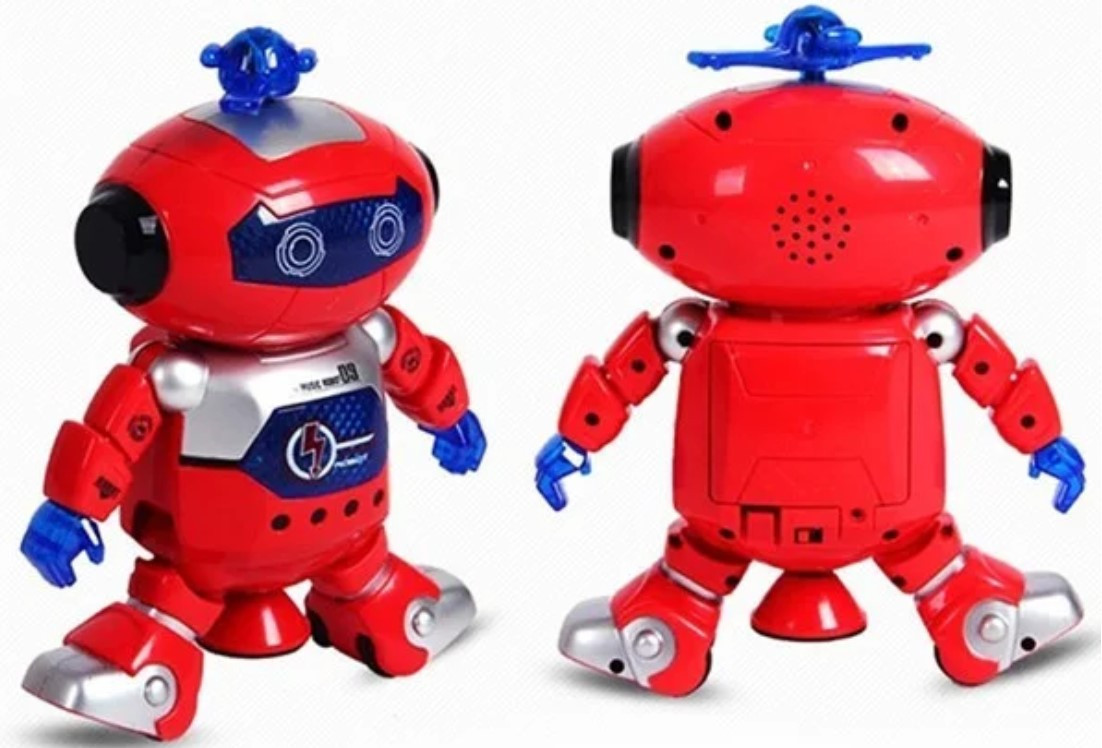 Dancing Robot Червоний Sturn Spin Танцюючий робот 198271 - фото 2 - id-p1982167025