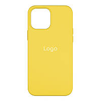 Чехол Silicone Case with MagSafe для iPhone 13 Pro Max Цвет 09.Lemon Zest