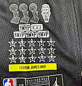 Чорна Чоловіча майка баскетбольна Леброн 23 MVP Лос Анджелес Лейкерс Nike Lebron James Los Angeles Lakers, фото 2