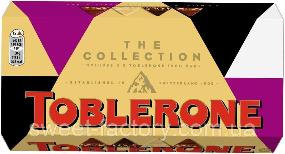 Набір шоколаду Toblerione Mix 5s 500g