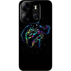 Чохол силіконовий Case для Tecno Spark Go 2023 BF7 з картинкою В космосі