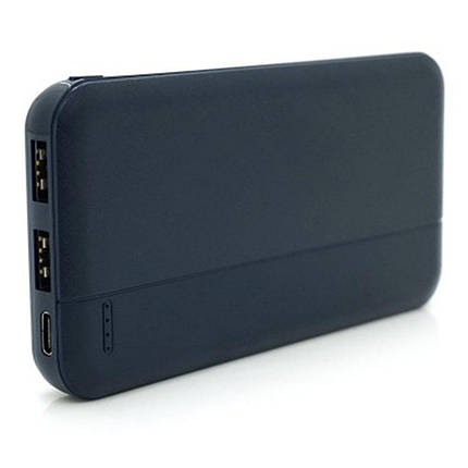Портативний Power Bank Torima TRM-1012 зовнішній акумулятор повербанк для смартфона 10000 mAh Синій, фото 1