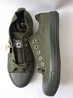 Converse All star Конверсы Ол Стар конверс Низкие Хаки Green AmmuNation