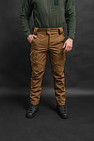 Тактичні демісезонні штани Softshell (380 г/м2)  в кольорі Койот