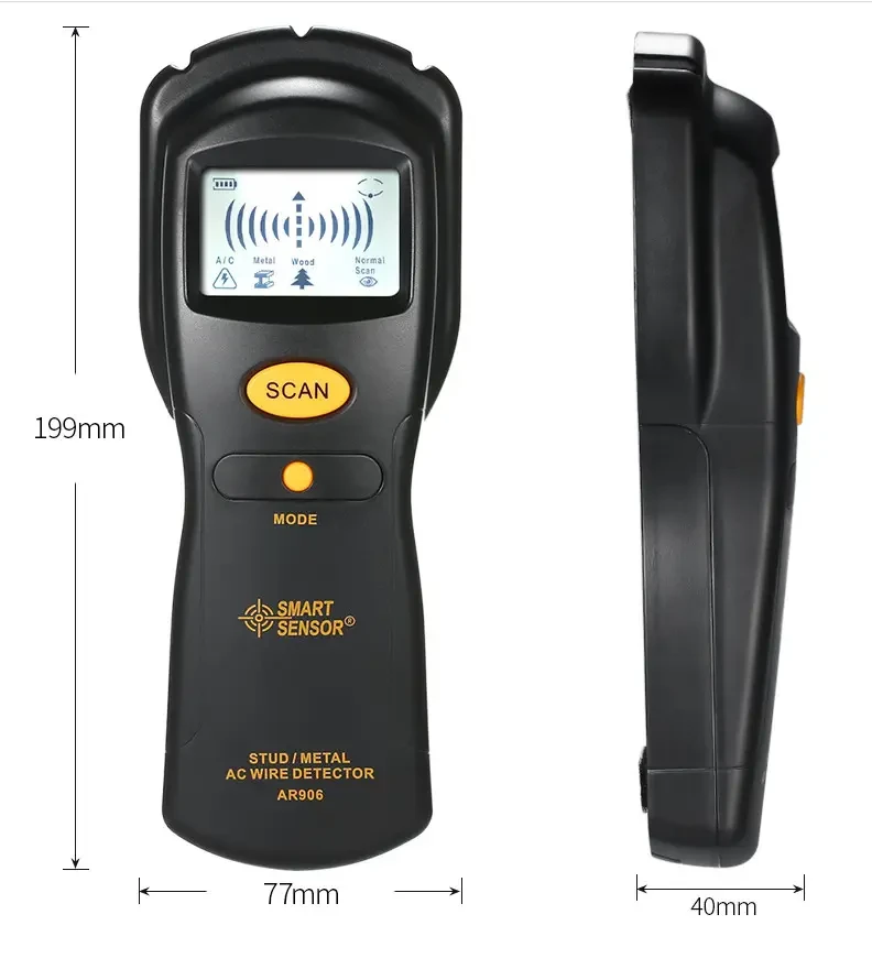 Smart Sensor AR906 Искатель проводки поиск скрытого AmmuNation - фото 8 - id-p1982192134