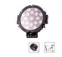 Фара рабочего света WLP-51R1BK SPOT+FLOOD 17Led*3W 159*41/10-30V/51W/6000K WLP-51R1BK