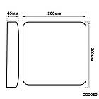 Світильник LED 22 W 4500 K квадрат 1760 Lm STELLAR VIOLUX, фото 7