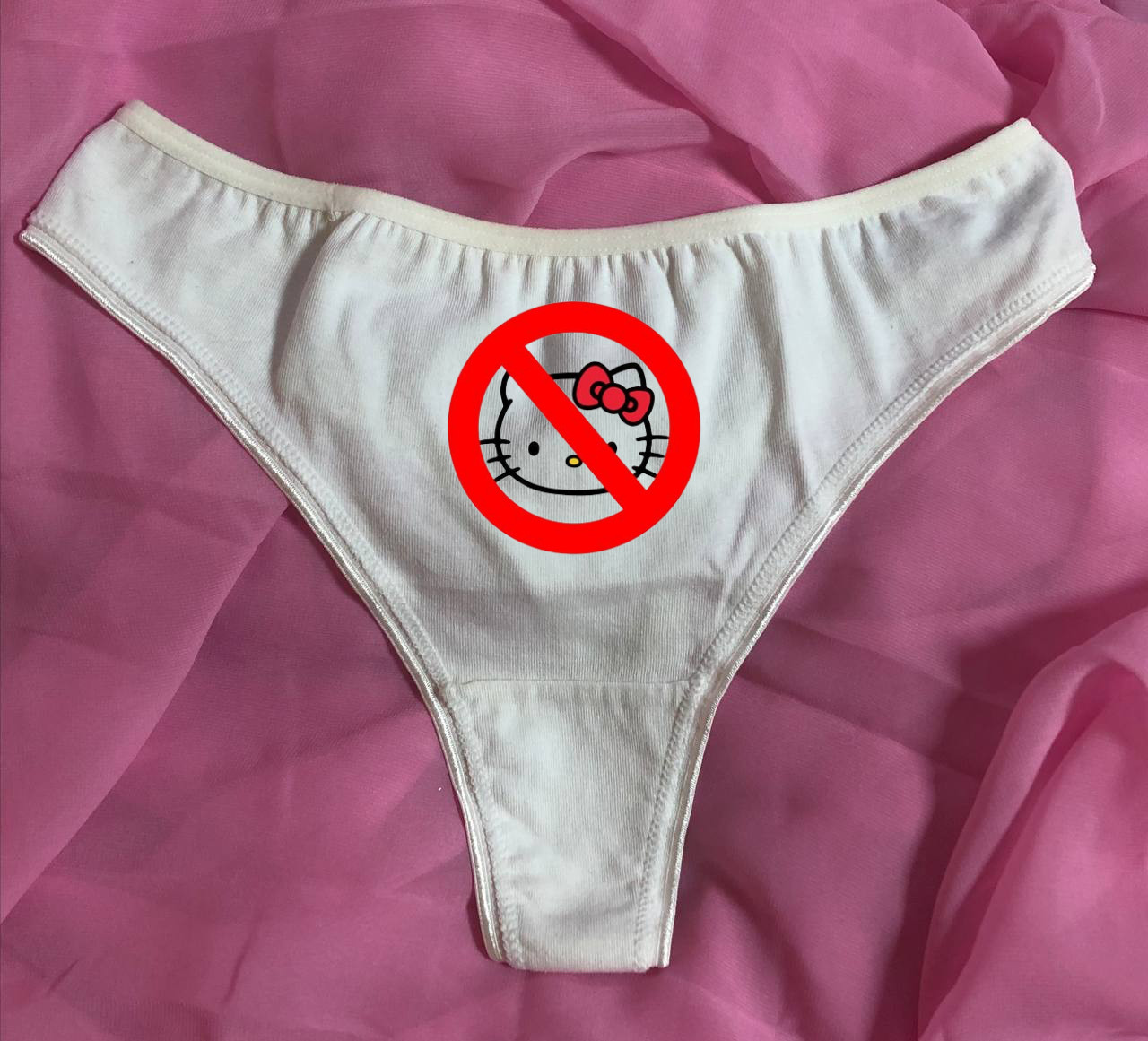 Жіночі трусики з принтом Hello Kitty, фото 1