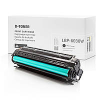 Картридж совместимый Canon LBP-6030W (LBP6030W), повышенный ресурс, 3.100 стр., Gravitone