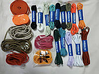 Шнурки плоские оранжевые Adidas (Артикул: 004)