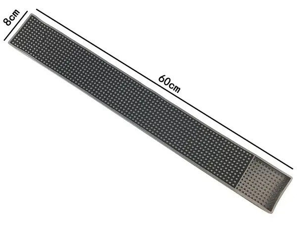 Барний килимок 59 на 8 на 1 см Гумовий