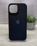 Силіконовий чохол для Apple iPhone 15 Black (чорний)