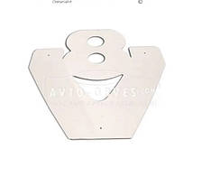 Герб V8 для MAN TGS 2020-... - 2 шт - висота: 5см