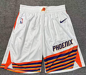 Білі баскетбольні шорти Фінікс Санз Nike Phoenix Suns