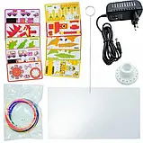 3D РУЧКА PEN-3 З ТРАФАРЕТАМИ РУЧКА ЗД 3 ПОКОЛЕННЯ Жовта, фото 6