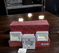 Світлодіодний LED світильник нічник вимикач на батарейках COB