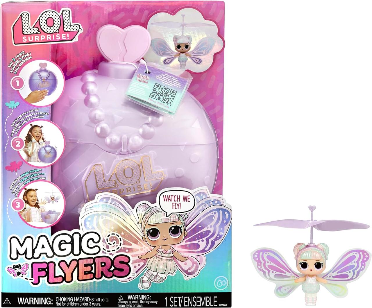 Ігровий набір LOL Surprise Magic Flyers Sweetie Fly літаюча фея лялька лол