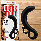 Стимулятор простати Black Mont Two Finger G-Spot Plug Black 3.7" від Chisa