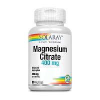 Магний цитрат Solaray Magnesium Citrate 400 mg 90 veg caps