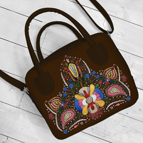 Сумка жіноча Kitto Чудо-квітка 25x20x9 см (SKI_23S015_TBR), фото 1