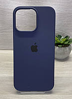 Силіконовий чохол для Apple iPhone 15 Pro Max Dark Blue(темно синій)